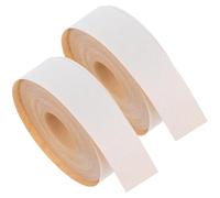 Healeved 2 Rouleaux Bande de Bordure Auto-Adhésive pour Abat-Jour Tissu Auto-Adhésif Couleur Beige Clair 5 Mètres par Rouleau Accessoires Pièces de Lampe pour Décoration Intérieure