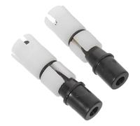 Healeved 2 Tubes D'Expansion en Plastique pour Bâtons De Marche Bâtons De Randonnée Rallonge pour Canne Pièces Détachées