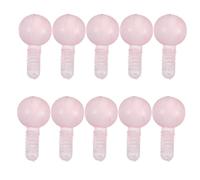 Healeved 20 Pièces Accessoire de Piercing Invisible Alliage de Titane Filetage Interne Transparent pour Créations DIY Confortables