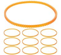 Healeved 20 Pièces Courroies de Machine à Coudre Double Dentée Transmission Énergétique Lisse Remplacement Haute Résistance pour Moteurs Compatible Machines à Coudre Rétro et Domestiques