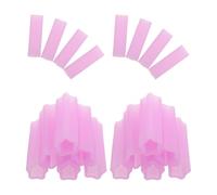 Healeved 20 Pièces Lot de Protections en Silicone pour Ciseaux à Cuticules, Design Ergonomique et Prise Confortable, pour Soins Personnels et Voyages