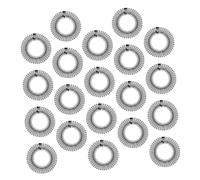 Healeved 20 pièces Peignes Flexibles Ronds Abs Bandeaux Extensibles Confortables et Invisibles pour Femmes Maintien des Cheveux et Contrôle des Mèches Rebelles