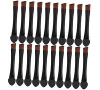 Healeved 20 Pièces pinceau esthétique pinceau angulaire éponge double face brosse à cache- plate pour les sourcils à sourcils pour fard à paupières Plastique