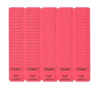 Healeved 200 Pièces Billets de Tombola en Papier, Champs Contact | Gestion Facile des Entrées, pour Organisateurs et Écoles, Usage Concert, Anniversaire, Urne