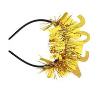 Healeved 2024 le neufert le nouveau fiesta cotillons party bonne année bandeau or coiffe de fête du nouvel an bandeaux bandeau de nouvel an fournitures de fête du nouvel an art latte Golden