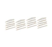Healeved 20pièces Pinces à Cheveux Perles Élégantes Accessoires De Coiffure Pour Fêtes Et Mariages Barrettes Chics Pour Filles Blanc Par Ensemble