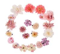 Healeved 21pièces Accessoires Pour Cheveux De Barrettes Fleuries Pour Femmes Élégantes Et Délicates Parfaites Pour Toutes Les Occasions