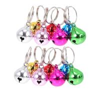 Healeved 24 Clochettes Décoratives en Métal pour Collier, Adorables et Multifonctions, Adaptées aux Chiens et Chats, pour Branches D'arbres et Hôtels