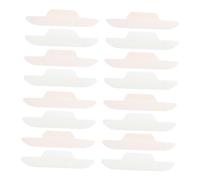 Healeved 24 pièces Coussinets Transpiration pour et Casquette Adhésifs Ultra Fins Absorbants et Invisibles Protection Taches de Sueur pour Chemises et Chapeaux Parfaits pour Réunions et