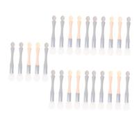 Healeved 25pièces Applicateurs De Masque Double Tête Pour Soins Visage Outils De Pour Masques Et Boue Aléatoires
