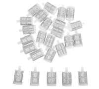 Healeved 25pièces Filtre pour Pompe à Eau Aquarium Crépine Aspiration pour Système De Filtration Avancé Usage Agricole Et Domestique Lot