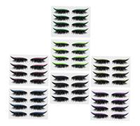 Healeved 28paires Autocollants Pour Eyeliner Pailletés Stickers Bande Adhésive Contour Yeux Résistants Imperméables