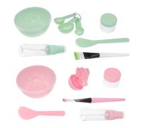 Healeved 2ensembles Kit De Bol Pour Masque Facial Bols Pour Mélange De Masques Diy Brosse Pour Anti-goutte