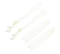 Healeved 2ensembles Lot De Colliers De Perles Longs Et Ras De Cou Pour Femmes Bijoux Perles Pour Porter Seul Ou Assortir