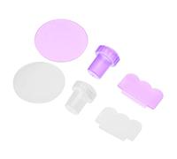 Healeved 2ensembles Outils De Manucure Estampage Kit De Pour Nail Art Pour Salon Et Usage Personnel Plaques Estampage Incluses