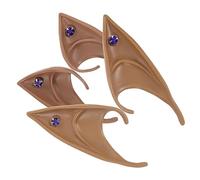Healeved 2paires Oreilles De Fée Décoratives Pour Photo Cosplay Fête Oreilles De Fée Cosplay Pour Fête