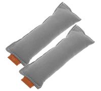 Healeved 2pcs Coussin Repose-poignet et Coudière en Coton Léger et Compact pour Bureau, Tapis Antidérapant Ergonomique pour Clavier sur Table D'ordinateur