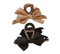 Healeved 2pièces Barrette à Nœud Élégant Jolie Pince à Cheveux Pour Fille Outil Pour Attacher Les Cheveux Une Fille