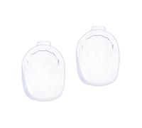 Healeved 2pièces Bol De Trempage Transparent Pour Manucure Conteneur De Soak Pour Vernis à Parfait Pour Soigner Et Enlever Le Vernis à Pour Usage Domestique Et Salon Professionnel