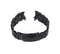 Healeved 2pièces Bracelet De Montre Acier Inoxydable Maillons Solides Extrémités Incurvées Fermoir Déployant Avec Barrettes à Ressort