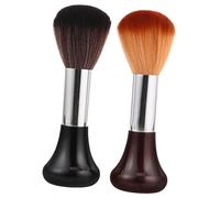 Healeved 2pièces Brosse à Cou Pour Coiffeur Brosse Douce Pour Visage Et Corps Accessoires De Coupe Et Nettoyage