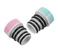 Healeved 2pièces Buses de Douchette pour Bidet Douchette Portable pour Voyages Camping et Randonnée Jet Doux et Précis pour Toilettes Couleur Aléatoire