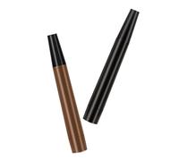 Healeved 2pièces Crayon à Sourcils Microblading Pointe Fourchue Lot Pour Sourcils Et Barbe Application Précise Formule Longue Tenue