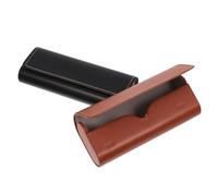 Healeved 2pièces Étuis Rigides pour Lunettes De Soleil avec Fermeture Magnétique Boîte De Rangement Pratique pour Hommes Et Femmes Étui Vintage pour Lunettes