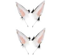 Healeved 2pièces Headband Animal Ear Peluche Pour Cosplay Accessoire De Fête Pour Adultes Pour Performances Sur Scène Et Photographies