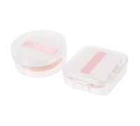 Healeved 2pièces Houppettes à Poudre Pour Maquillage Lot De Éponges à Poudre Crème Pour Femmes Et Filles Applicables Humides Ou Sèches