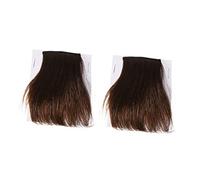 Healeved 2pièces Pad De Cheveux Clip-in Extensions De Cheveux Naturelles Sans Couture Épaississantes Couleur Marron Pour Look Glamour Et Sécurisé