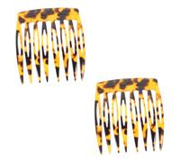 Healeved 2pièces Peigne à Cheveux Latéral Acétate Pour Femmes Accessoire Décoratif Élégant Et Pratique Pour Cheveux Fins Pour Occasions Formelles Vie Quotidienne