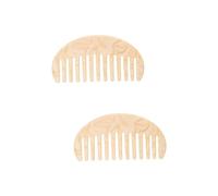 Healeved 2pièces Peigne Démêlant Antistatique Pour Cheveux Bouclés Peigne Large à Dents Pour Coiffure Éléguante Pratique Et Stylé Pour Cheveux Crépus Et Wavy Couleur Élégante