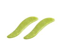 Healeved 2pièces Planche à Gratter Jade Pour Massage Corporel Accessoire De Massothérapie Outil De Massage Gua Sha Pour Corps