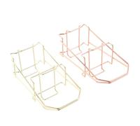 Healeved 2pièces Porte-éponges à Maquillage à Double Couche Présentoirs Pour Houppettes Lot De Supports Pour Éponges à Maquillage