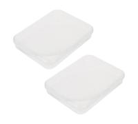 Healeved 2pièces Râpe à Callosités pour Talons Polissoir de Pédicure Dissolvant de Peaux Mortes Outil Exfoliation pour Secs ou Mouillés avec Étui de Rangement