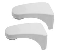 Healeved 2pièces Support De Magnétique Mural Lot de Installation sans Perçage Accessoire Pratique pour Cuisine Et Salle De Bain Design Élégant Et Fonctionnel