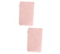 Healeved 2pièces Tapis De Fond Fluffy Pour Photographie Et Live Streaming Tapis Doux Pour Nail Art Pour Mise Scène Professionnelle Et Personnelle
