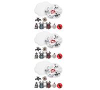 Healeved 3 Boîtes Charms de Manucure Halloween en Résine Design Unique, Matériaux Stables pour Décoration Ongles Party et Usage Quotidien
