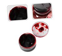 Healeved 3 boîtes Gel de Faux Maquillage Halloween Boîtes Spéciaux Réalistes pour Cosplay Zombie Vampire Tatouage Visage Accessoires Maquillage