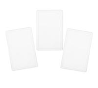 Healeved 3 Ensembles Ornement de Bureau Acrylique Carte Décorative | Surface Lisse, Bords Polis sans Bavure, Style Simple et Élégant, pour Bureau et Maison