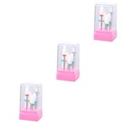 Healeved 3 Ensembles Tête De Meulage Des Ongles Têtes De Lime à Ongles Outil De Polissage Des Ongles Outil Wisking Électrique Outils Électriques Foret à Pointe De Diamant Foret Diamant