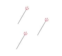 Healeved 3 Pièces Fourche du Diable Halloween en Plastique, Trident de