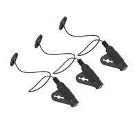 Healeved 3 Pièces Pickup Guitare Acoustique Mini Adhésif Eq Piezo Transducteur pour Ukulélé Banjo Kalimba Capture Sonore Fidèle sans Perçage Installation Rapide