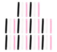 Healeved 30 paires d'embouts de branches de lunettes en silicone : embouts d'oreilles souples et antidérapants ; embouts de remplacement pour, pour un confort et un maintien sûrs.