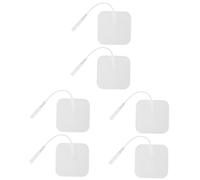Healeved 30 Pièces fitness healthy bien-ãªtre électrostimulation santé massage pad masseur de électrode coussinets de massage physiothérapie coussin massant blanche