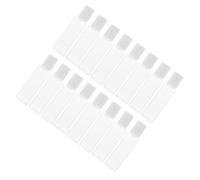 Healeved 30 pièces Lot de Mini Bouteilles Vides PP Transparentes Accessoires pour Lentilles de Contact Flacons Portables Étanches pour Entretien pour Voyage