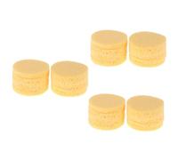 Healeved 30pièces Éponge Démaquillante Pulpes De Éponge Compressée Pour Nettoyage Traces De Maquillage Jaune