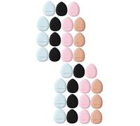 Healeved 30pièces Mini Éponge à Maquillage Drop-shaped Pour Application De Fond De Teint Et Outils Cosmétiques Doux Et Pratiques Pour Visage