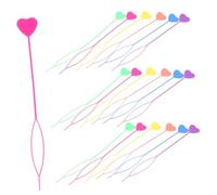 Healeved 30pièces Outils De Coiffure Pour Filles Outils De Forme De Cœur Pour Chignons Et Styles De Cheveux